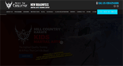 Desktop Screenshot of hckarate.com